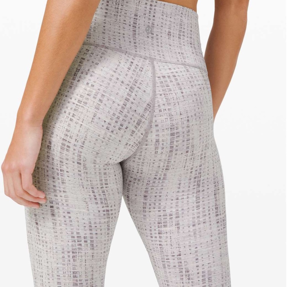 Lululemon Wunder Under 25” Jacquard